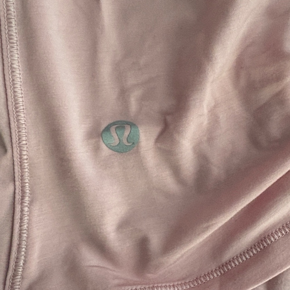 Lululemon Pink Haze Stretch Tank- Size 8 - Open Back - Picture 2 of 7